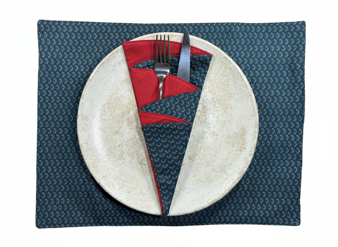 Сет од подметач и салфетка